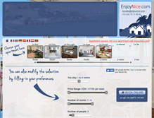 Tablet Screenshot of enjoynice.com